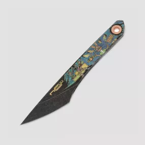 Нож с фиксированным клинком Koi, 3,4 см, N.C. CUSTOM, Россия, Городской нож скрытого ношения