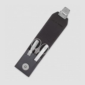 Набор маникюрный в кожанном футляре, 3 предмета, PREMAX, Италия, PREMAX (Италия)