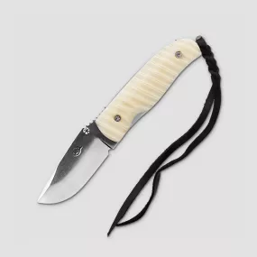 Нож складной Chantha Bone Z, см 7,5, материал клинка: сталь Bohler N690, материал рукояти: кость зебры, CITADEL, Камбоджа, CITADEL (Камбоджа)