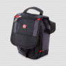 Сумка-планшет Mini boarding bag для документов, черный, серый, 22 х 15 х 5 см, WENGER, Швейцария