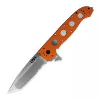 Нож складной Kit Carson Emergency M16 Tanto Orange, 9,5 см, CRKT, США видео продукта