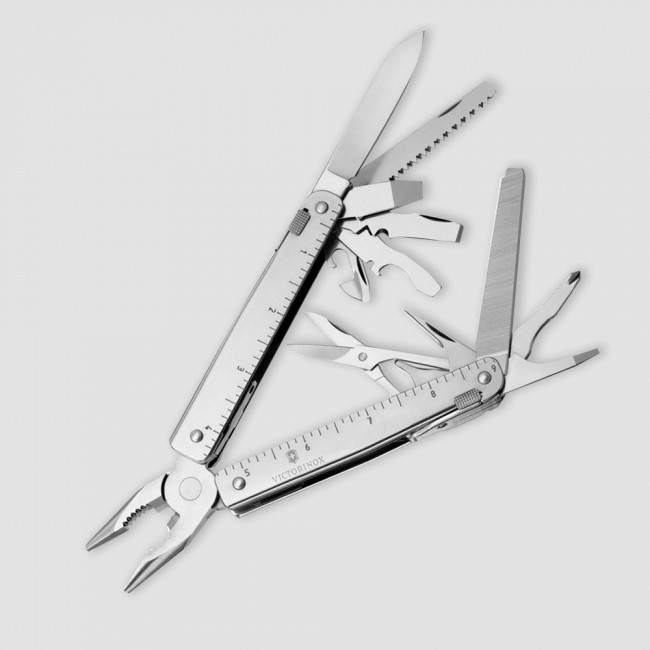 Мультитул швейцарский Swiss Tool X Plus Ratchet 40 функций, VICTORINOX, Швейцария