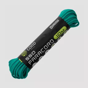 Паракорд 550 emerald green, 10 м, серия Cord 550, CORD, Россия, Паракорд 550 CORD