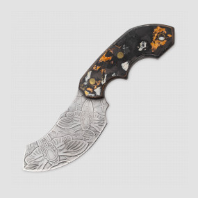 Нож с фиксированным клинком Кондрат, 8 см, ВОЛЧИЙ ВЕК, Россия, Ножи охотничьи и туристические