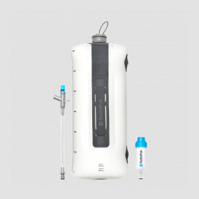 Емкость для воды мягкая Seeker с ручкой и фильтром, 6 л, прозрачная, HydraPak, США, HYDRAPAK (США)