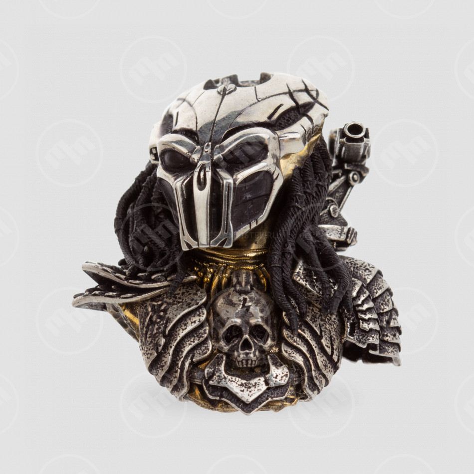 Бусина на темляк Хищник, OLD CASTER EDC, Россия