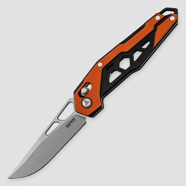 Нож складной Mecha, 8,3 см, SRM KNIVES, Китай