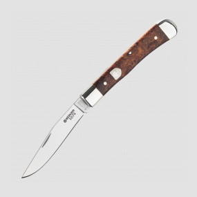 Нож складной Limited Trapper 1674, 7,8 см, Amboynia Burl, BOKER, Германия, 