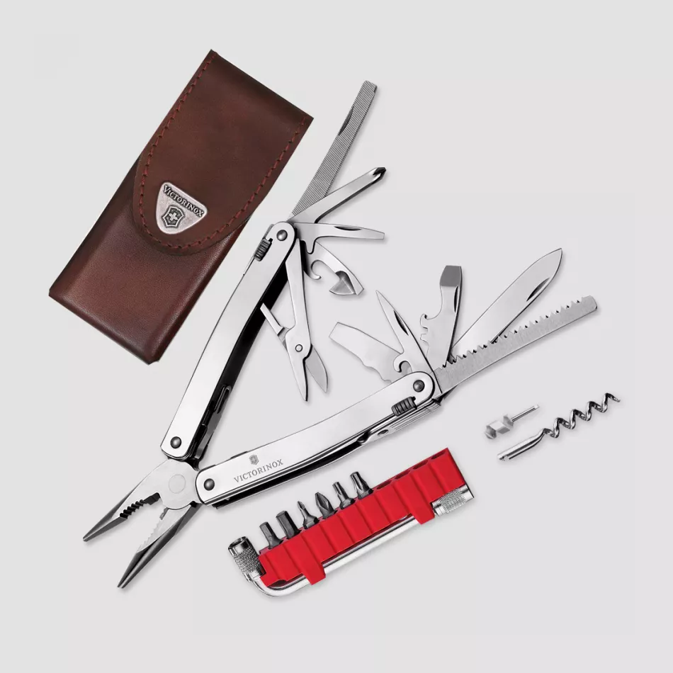 Мультитул швейцарский Swiss Tool Spirit X Plus 35 функций, VICTORINOX, Швейцария