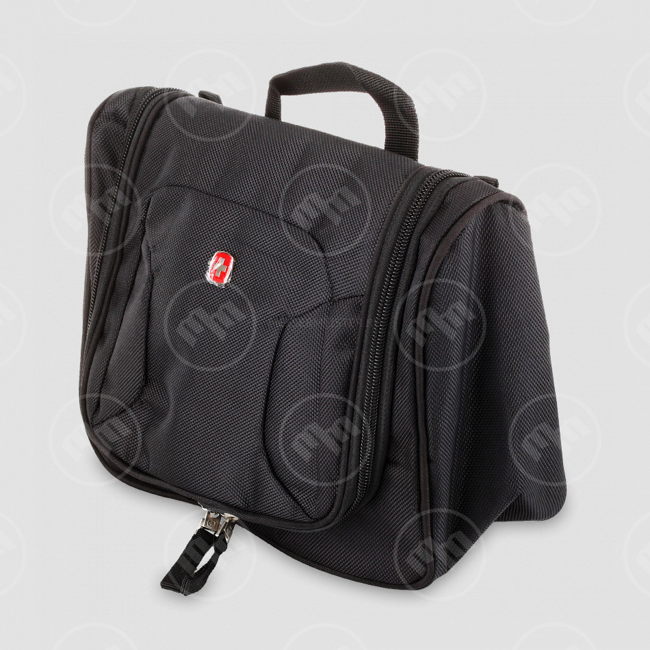 Несессер Toiletry kit, дорожный, черный, 27х11х22 см, WENGER, Швейцария