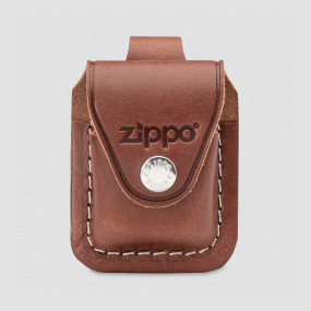 Чехол для широкой зажигалки с петлей, коричневый, 57х30x75 мм, ZIPPO, США, Аксессуары к зажигалкам ZIPPO