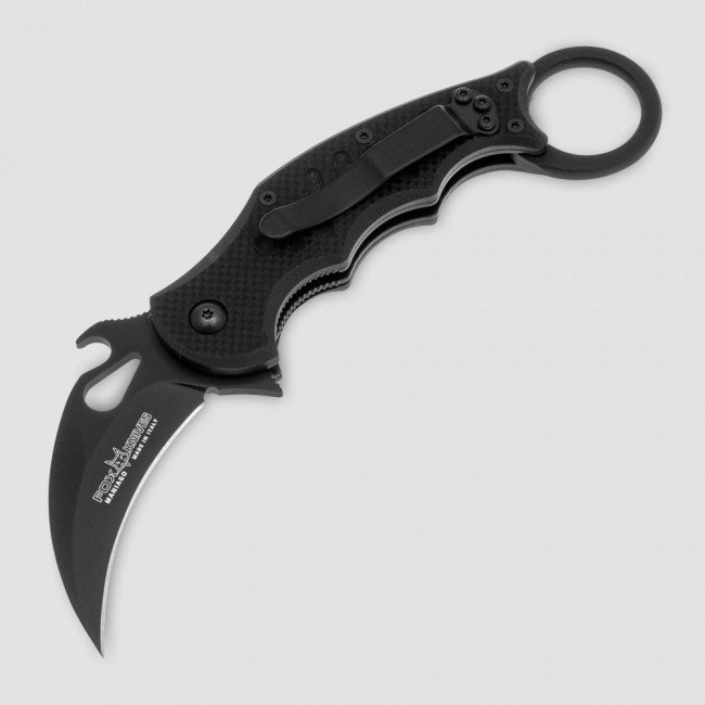 Нож складной Karambit, 6,5 см, FOX, Италия