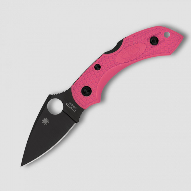 Нож складной Dragonfly 2 FRN Pink Black Blade, 5,8 см, SPYDERCO, США