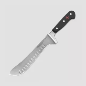 Нож кухонный забеловочный с углублениями на лезвии, 20 см, серия Classic, WUESTHOF, Золинген, Германия, Нож разделочный 20 см
