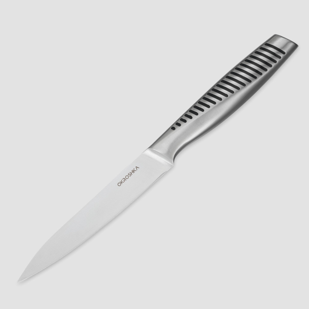 Нож кухонный универсальный, 12,3 см, серия Wasabi, OKROSHKA, Россия