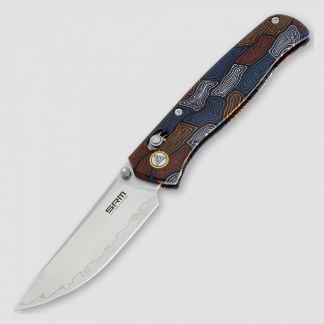 Нож складной Medal, 8,2 см, SRM KNIVES, Китай