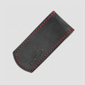 Чехол для складных ножей, материал: кожа, цвет черный, N.C. CUSTOM, Россия, Аксессуары