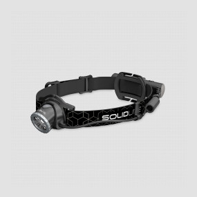 Фонарь налобный светодиодный перезаряжаемый Solidline SH6R, цвет черный, LED LENSER, Германия, Налобные фонари LED LENSER