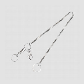 Цепочка для ножа, с кольцом и карабином, 40 см, VICTORINOX, Швейцария, Чехлы для ножей и аксессуары VICTORINOX