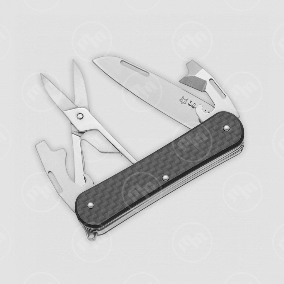 Нож многофункциональный складной Vulpis, 5,5 см, FOX, Италия