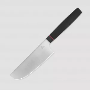 Нож кухонный накири для резки овощей NA110, 11,9 см, сталь N690, Black, OWL KNIFE, Россия, OWL KNIFE (Россия)