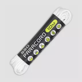 Паракорд 550 white, 10 м, серия Cord 550, CORD, Россия, Паракорд 550 CORD