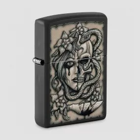 Зажигалка бензиновая Gory Tattoo, ZIPPO, США, Зажигалки ZIPPO