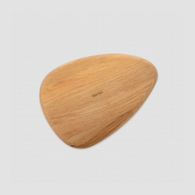 Доска разделочная в форме гальки, размер 32х24 см, материал дуб, серия Signature, ROBERT WELCH, Великобритания, Сервировка ROBERT WELCH