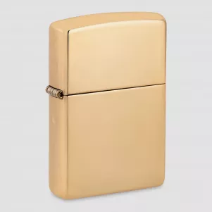 Зажигалка бензиновая Armor High Polish Brass, ZIPPO, США, Зажигалки