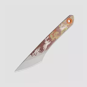 Нож с фиксированным клинком Koi, 3,4 см, N.C. CUSTOM, Россия, Городской нож скрытого ношения