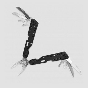 Мультитул, 9 инструментов, цвет черный, STINGER, Россия, STINGER (Россия)