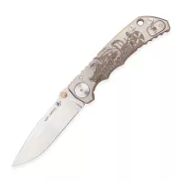 Нож складной Harsey Folding, 10 см, SPARTAN BLADES, США видео продукта