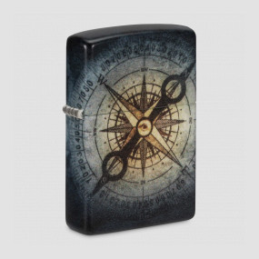 Зажигалка бензиновая Compass Ghost, ZIPPO, США, ZIPPO (США)