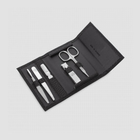 Набор маникюрный в кожанном футляре, 5 предметов, PREMAX, Италия, PREMAX (Италия)