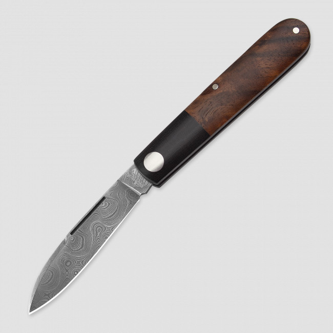 Нож складной Barlow Prime Tirpitz Damascus, 6,9 см, BOKER, Германия