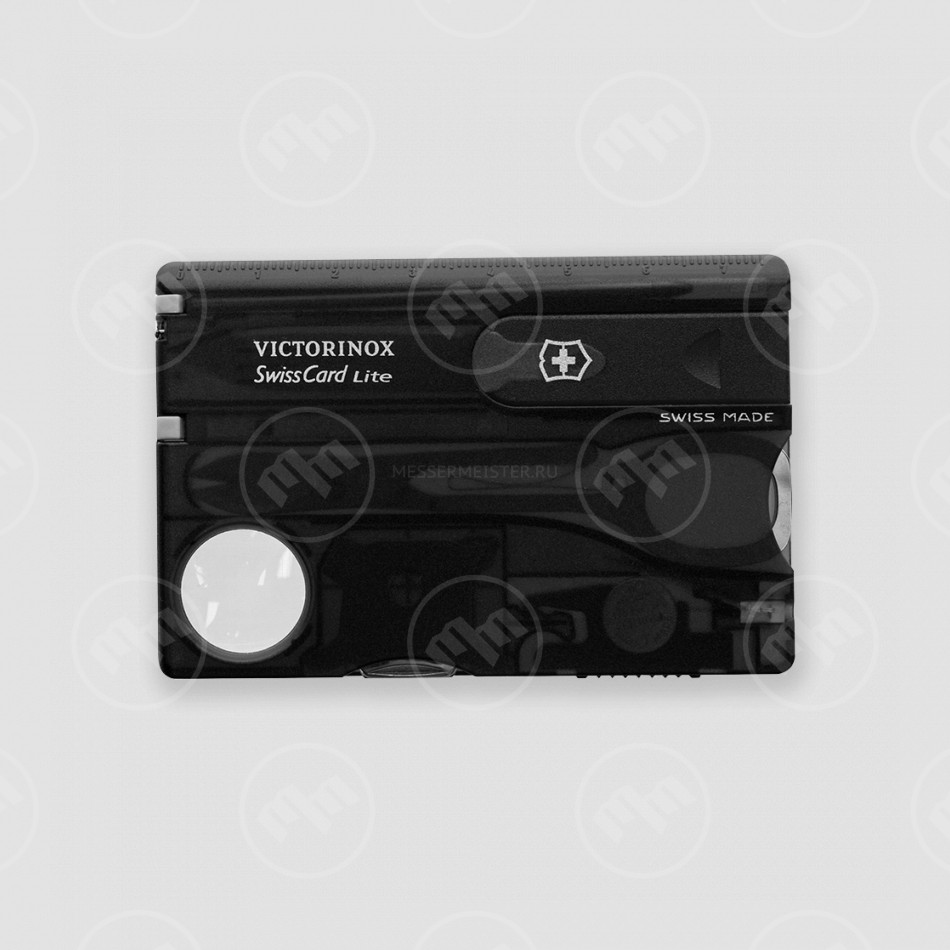 Карта швейцарская SwissCard Lite, 13 функций, VICTORINOX, Швейцария