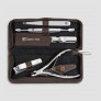 Набор маникюрный в кожаном футляре, цвет коричневый, 5 предметов, Classic Inox, ZWILLING J.A. HENCKELS, Германия
