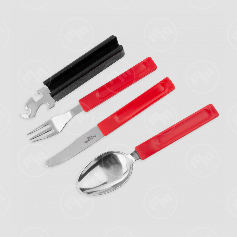 Набор походный столовых приборов Camping, FOX, Италия