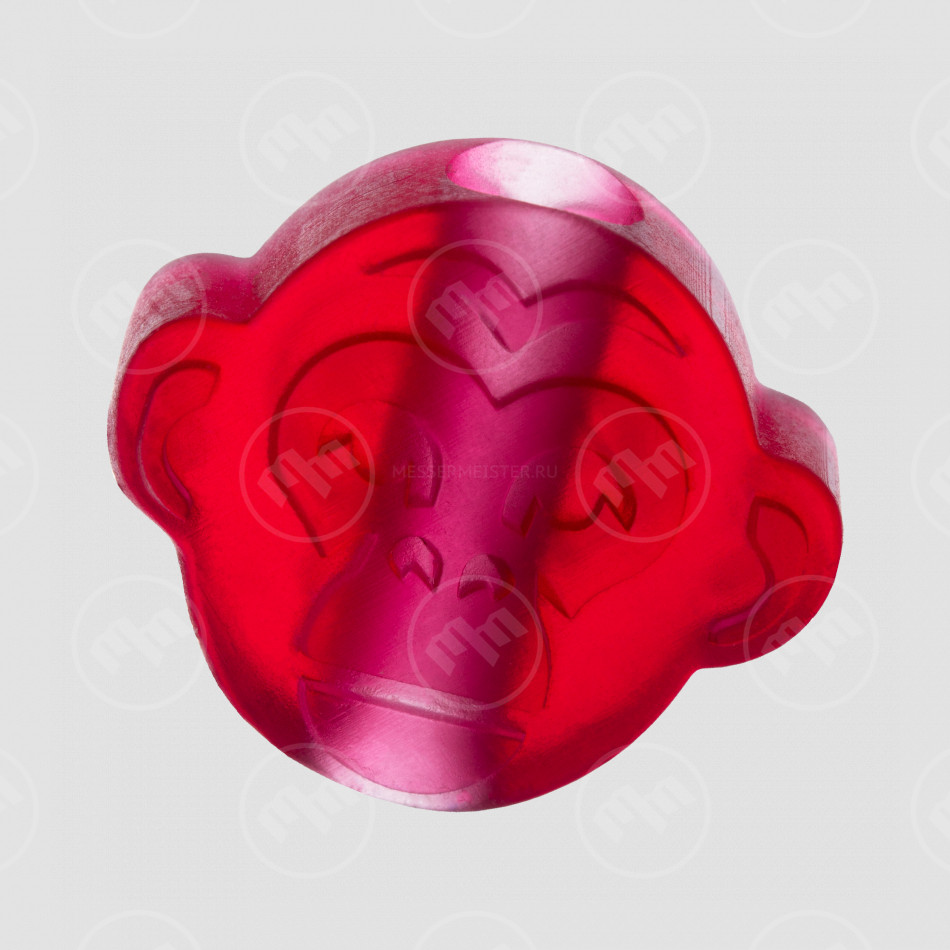 Бусина для темляка Pon, красный, KNIFE TO MEET YOU, Россия