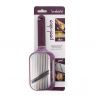 Терка и овощечистка 2-в-1, с ручкой, 25 см, фиолетовая, серия Kitchen Tools, TREBONN, Италия_00816360038622905534.jpg