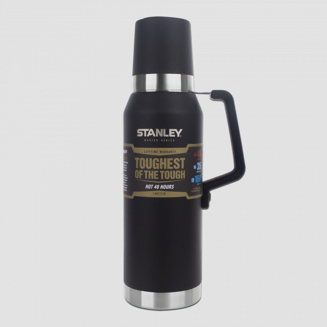 Термос Master, объем: 1,3 L, цвет: черный, STANLEY, США