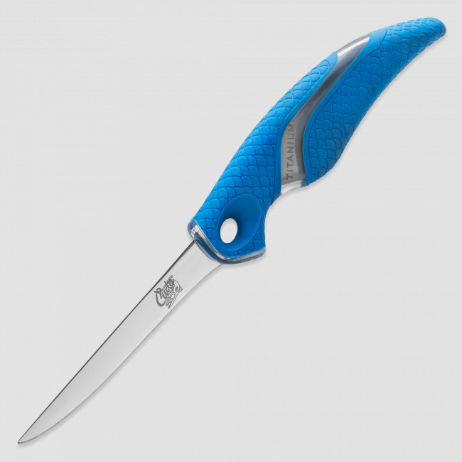 Нож с фиксированным клинком Cuda 4 Titanium Bonded, 10,8 см, CUDA, США