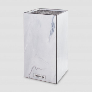 Подставка для кухонных ножей, 11 х 11 х 24 см, композитный материал, цвет: Арктика, серия Elegance, ComposeEat, Россия, Новинки