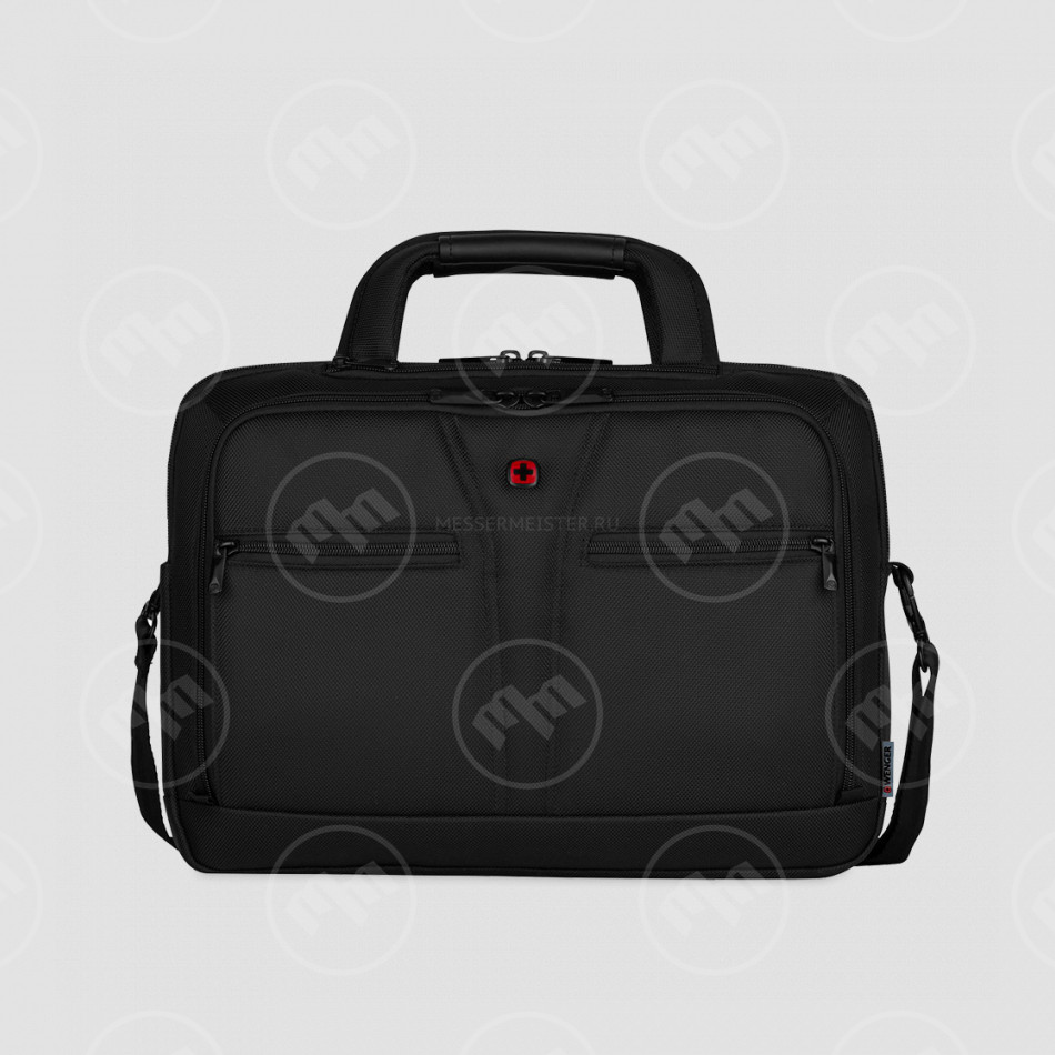 Сумка для ноутбука 14-16 BC Pro, размер: 29 х 40 х 16 см, материал: нейлон, цвет: черный, WENGER, Швейцария