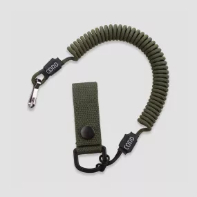 Тренчик страховочный из паракорда с креплением на ремень и карабином olive, CORD, Россия, Аксессуары
