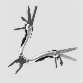 Мультитул, 15 инструментов, цвет серебристый, STINGER, Россия, STINGER (Россия)