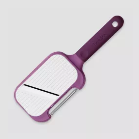 Терка и овощечистка 2-в-1, с ручкой, 25 см, фиолетовая, серия Kitchen Tools, TREBONN, Италия, Аксессуары кухонные