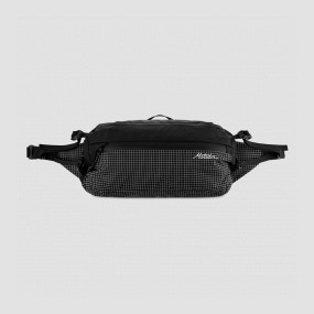 Сумка складная на пояс Freerain, объем: 2 л, размер: 12,7 х 25,4 х 7,6 см, материал: нейлон 70D Robic, цвет: черный, MATADOR, США, MATADOR (США)