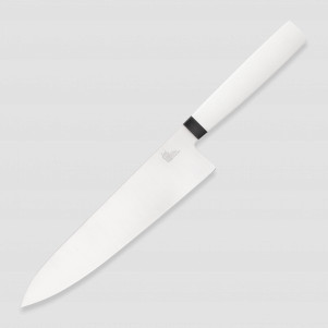 Нож поварской кухонный шеф CH210, 21,5 см, сталь N690, White, OWL KNIFE, Россия, OWL KNIFE (Россия)