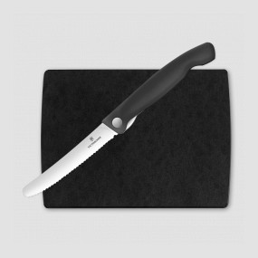 Набор из кухонного складного ножа для овощей и разделочной доски Swiss Classic, VICTORINOX, Швейцария, VICTORINOX (Швейцария)